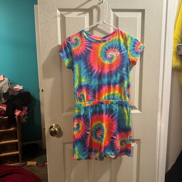 Hurley Other - Hurley tie-dye romper - girls 12/14
